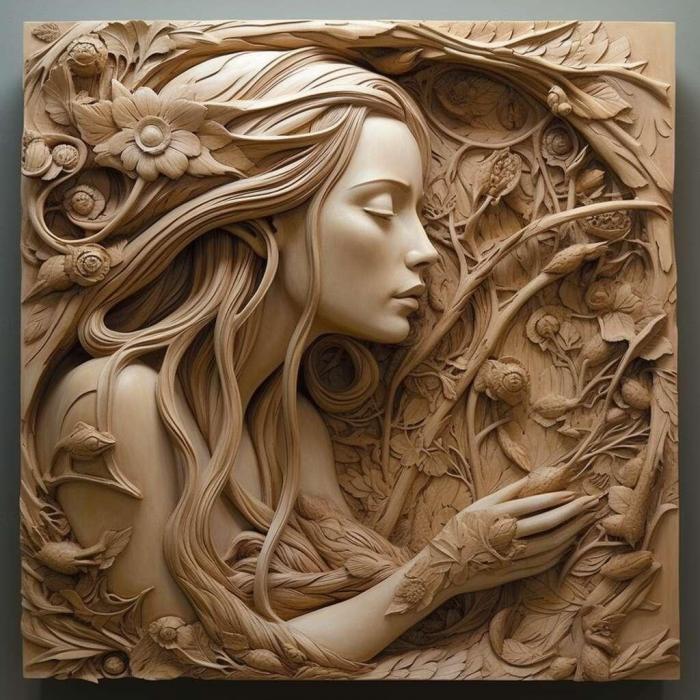 نموذج ثلاثي الأبعاد لآلة CNC 3D Art 